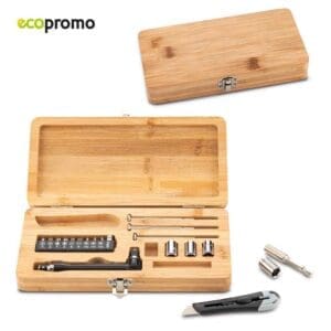 Herramientero Bamboo Box Personalizado