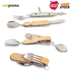 Set de Cubiertos Camping Personalizado