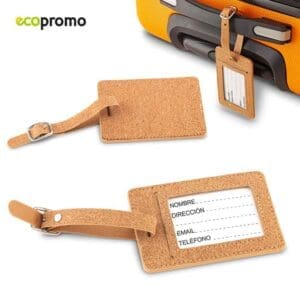 Identificador de Maletas Cork Personalizado