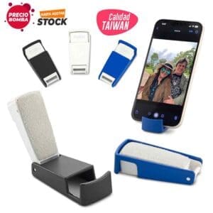 Soporte para Móviles con Microfibra