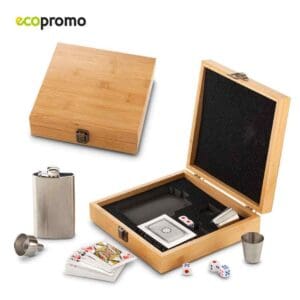 Set de Licorera con Juegos Personalizado