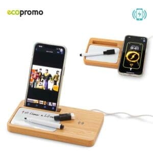 Cargador Inalámbrico con Tablero Eco Personalizado