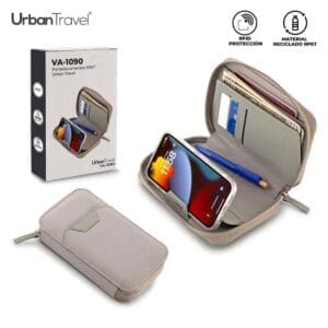Portadocumentos RPET Urban Travel Personalizado