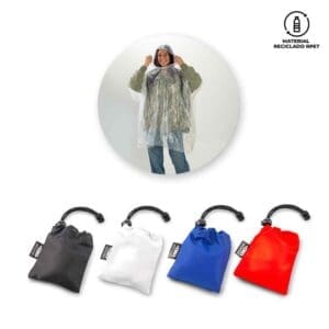 Poncho en Bolsa RPET Personalizado