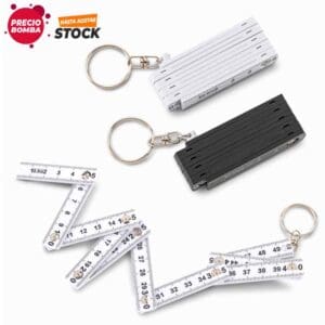 Regla Plegable con Llavero Personalizado