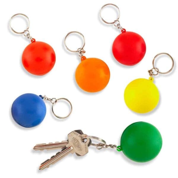 Llavero Antiestrés Ball personalizado con logo Colombia