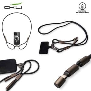 Cordón Portacelular con Cables Chili Personalizado