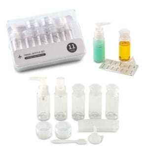 Set de botellas de Viaje Personalizado