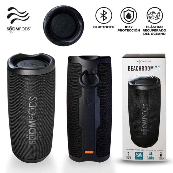 SPEAKER BLUETOOTH BEACH 35 BOOMPODS Personalizado personalizado con logo Colombia