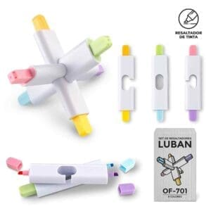 SET DE RESALTADORES LUBAN