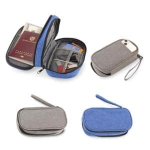 PORTADOCUMENTOS DE VIAJE Y DE CABLES LUMEN Personalizado