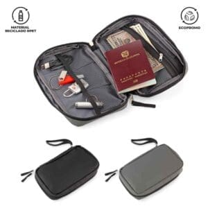 Portadocumentos de Viajes y de Cables Neox RPET Personalizado
