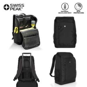 MORRAL BACKPACK SWISS PEAK BUZZ Personalizado