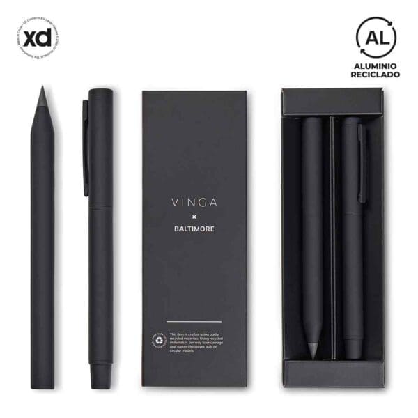 SET DE BOLIGRAFOS BALTIMORE VINGA ECO Personalizado