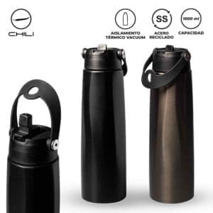 Botilito Metálico Klak Chili 1L