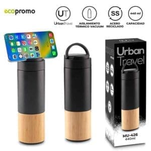 Botilito Metálico Kolvo Urban Travel 440ml