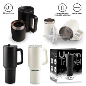 Mug Metálico Camper Urban Travel 1100 ml