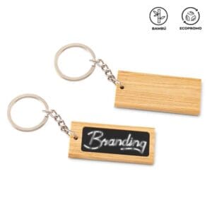 LLAVERO BAMBOO SQUARE