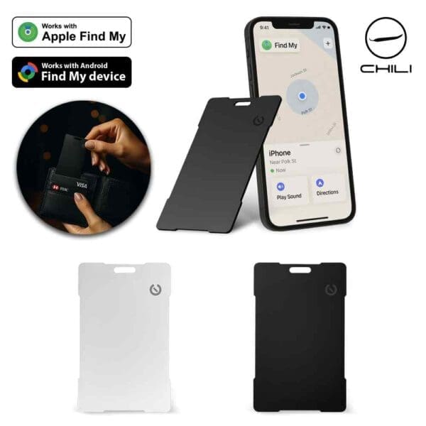 Rastreador Chili Card Personalizado personalizado con logo Colombia