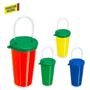 Vaso con Pitillo 14 OZ(stock telefònicamente) Personalizado