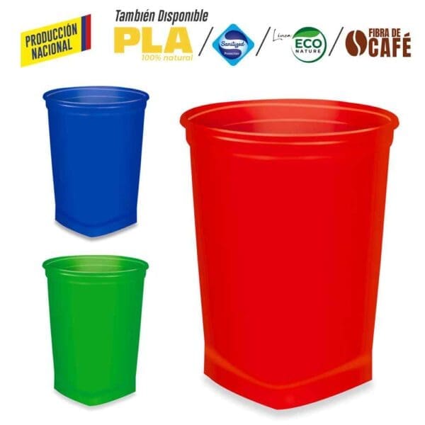 Vaso Glitter 10 ONZ (stock telefònicamente) Personalizado personalizado con logo Colombia