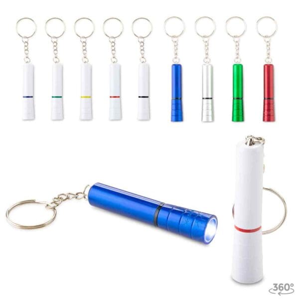 Llavero Linterna Puck Personalizado personalizado con logo Colombia