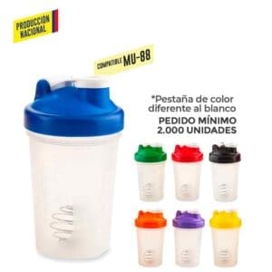 Mug plastico Shaker 14oz - Producción Nacional