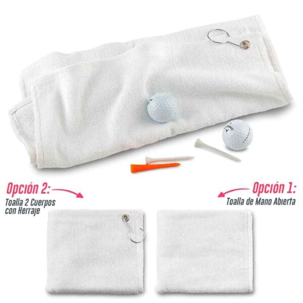 Toalla Golf /Toalla de mano Tundida (acabado fino) Personalizado personalizado con logo Colombia