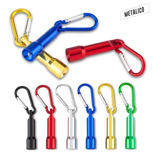 Llavero Linterna Carabinero Personalizado personalizado con logo Colombia