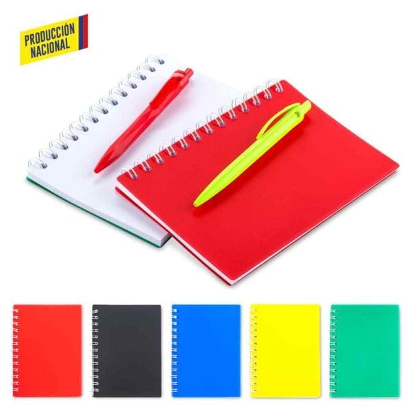 Libreta Spyro - Produccion Nacional personalizado con logo Colombia