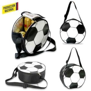 Nevera Cooler bag Soccer Ball -Produccion Nacional Personalizado