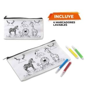 Cartuchera en Cambrel kidz Con Diseño. Personalizado