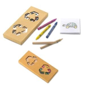 Set de Colores y Crayolas Gavino Personalizado