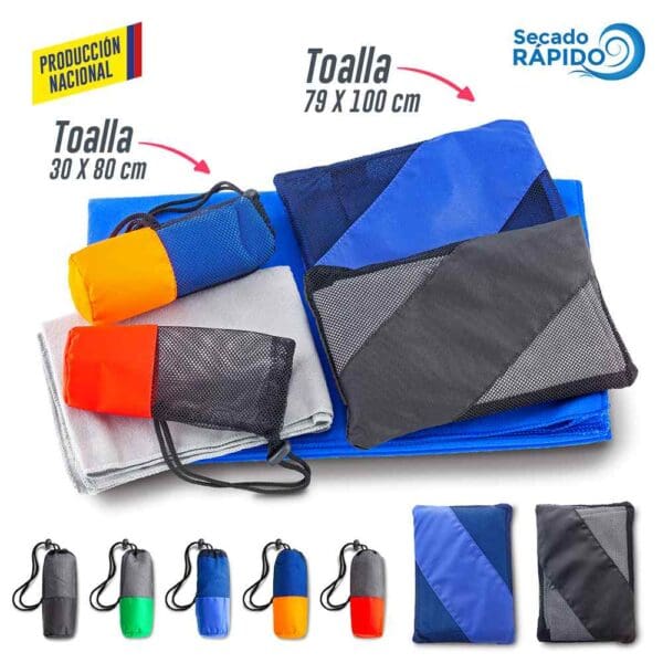 Toalla en Microfibra Multiusos Personalizado personalizado con logo Colombia