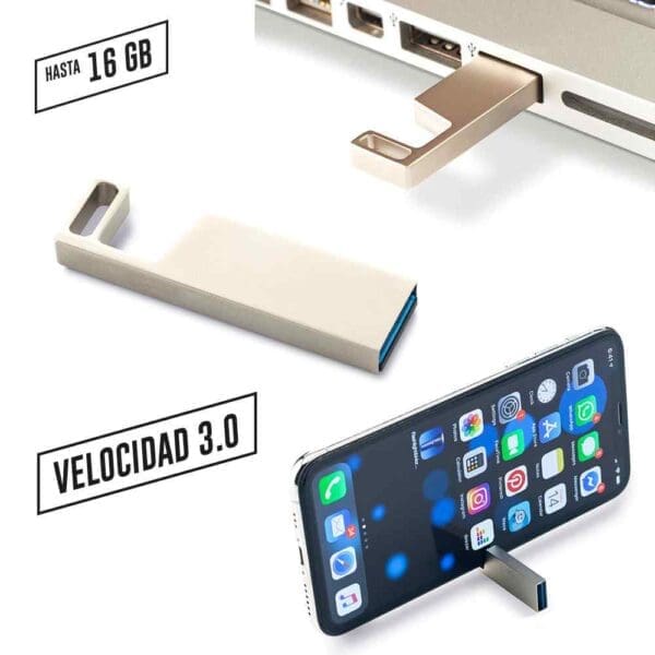 Memoria USB Portacelular 3.0 Personalizado personalizado con logo Colombia