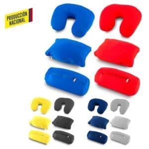 Cojín de Viaje Triple uso - Produccion Nacional Personalizado