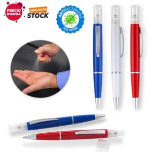 Boligrafo Spray Max Antibacteriano
