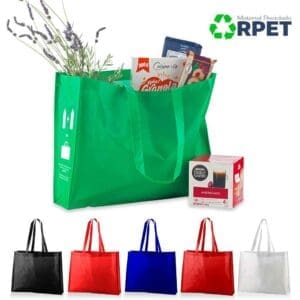 Bolsa Ecologica Laminada en RPET Personalizado