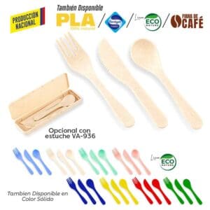 Set de Cubiertos Lunch-Produccion Nacional Personalizado