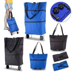 Carrito Shopping Bag Zipper Personalizado