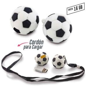 PVC Memoria USB Soccer (Ver OF-228-CH) - Oferta Personalizado