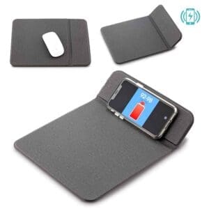 Mouse Pad con Cargador Inalámbrico Slim 15W Personalizado