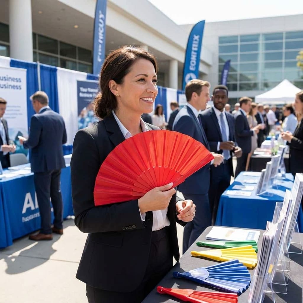 Abanicos madera regalo ejecutivo 3