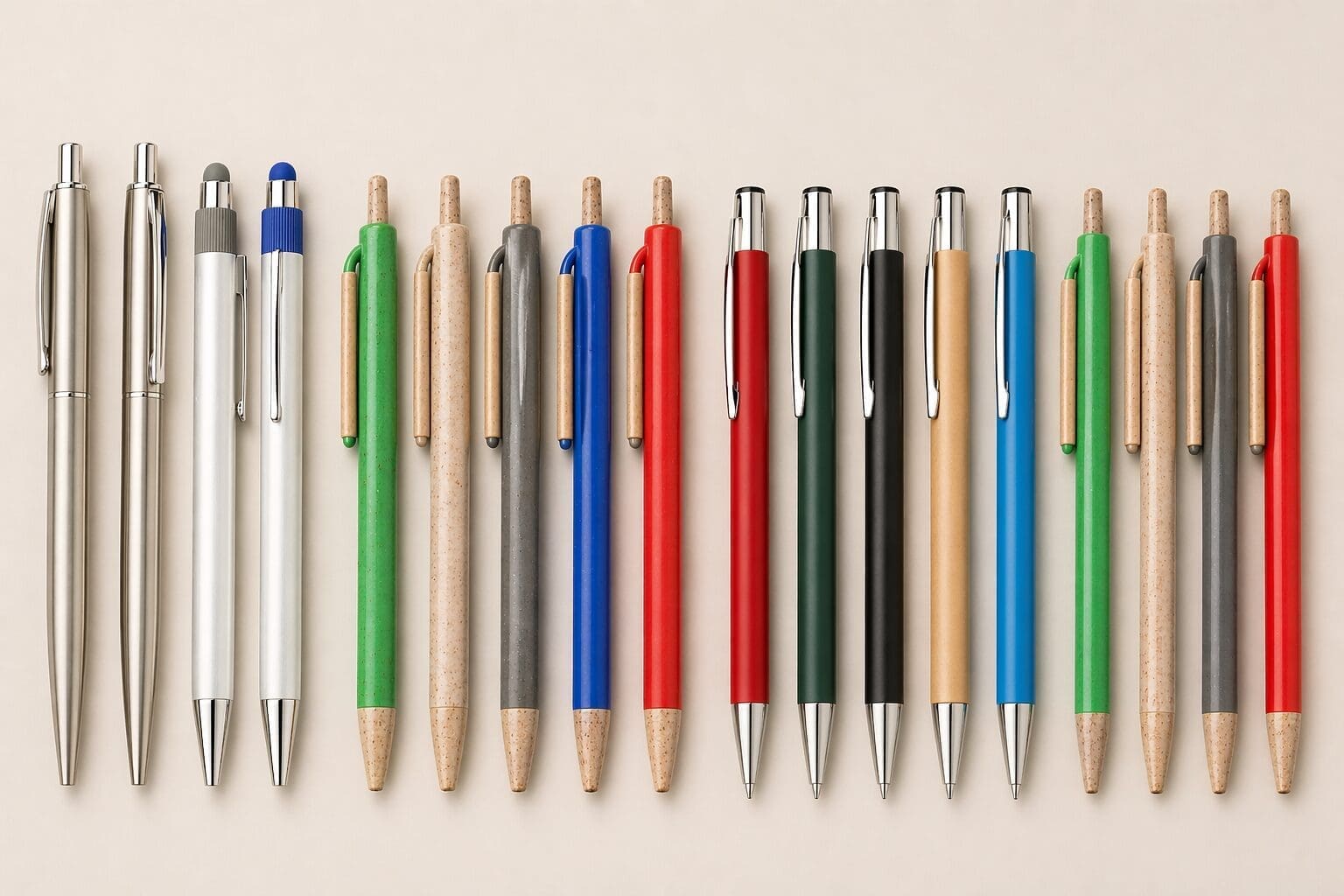 Bolígrafos personalizados con tu logo — el artículo promocional clásico