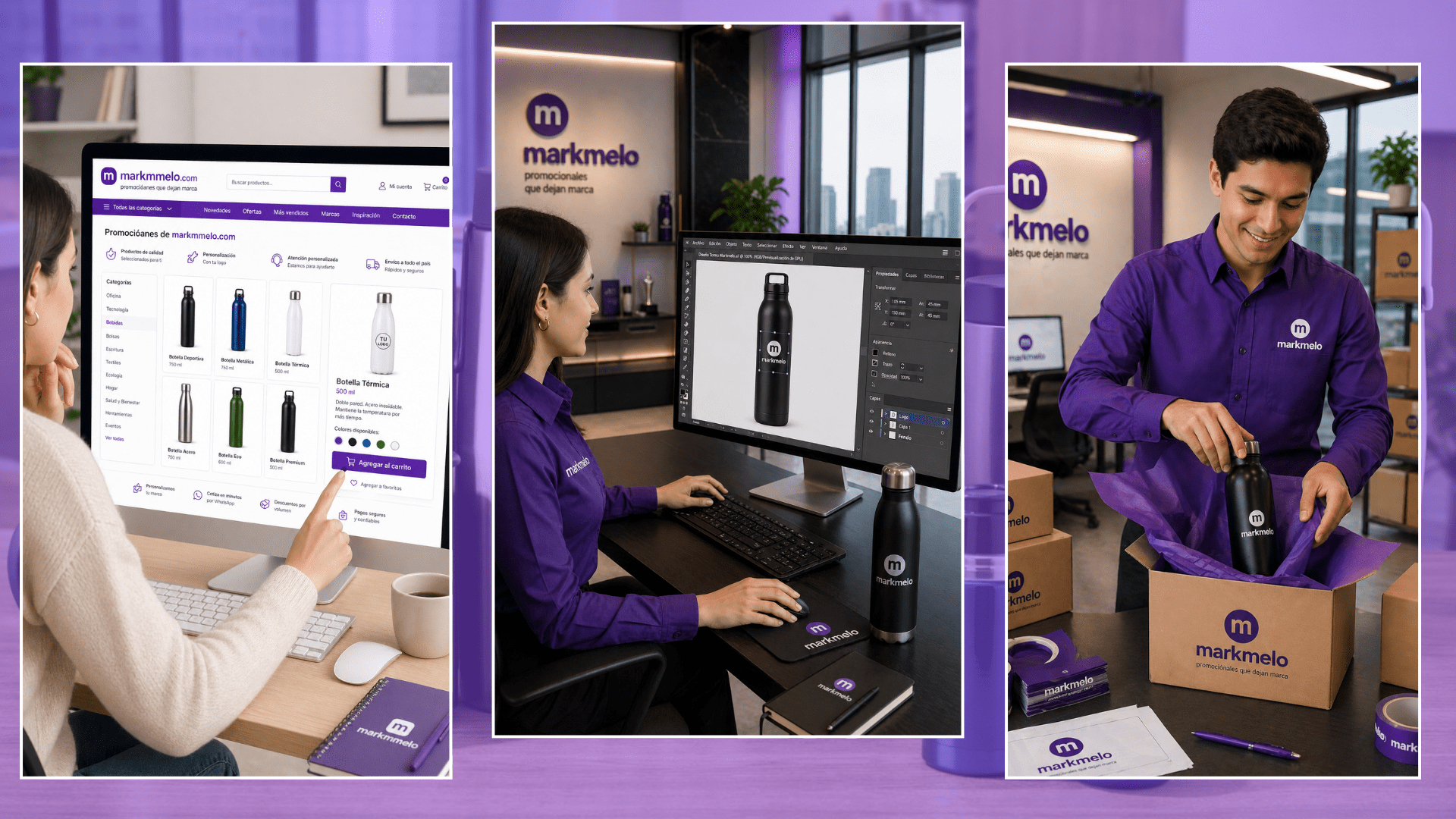 Armado de kits corporativos personalizados Colombia