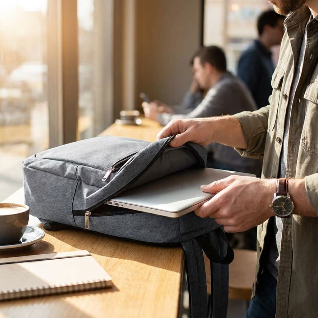 Backpack corporativo bordado 2