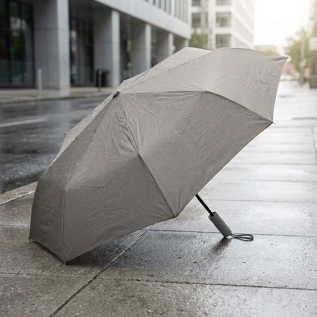 Paraguas ejecutivo personalizado logo