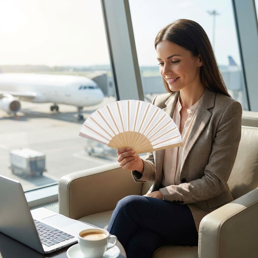 Abanicos full color evento corporativo 2