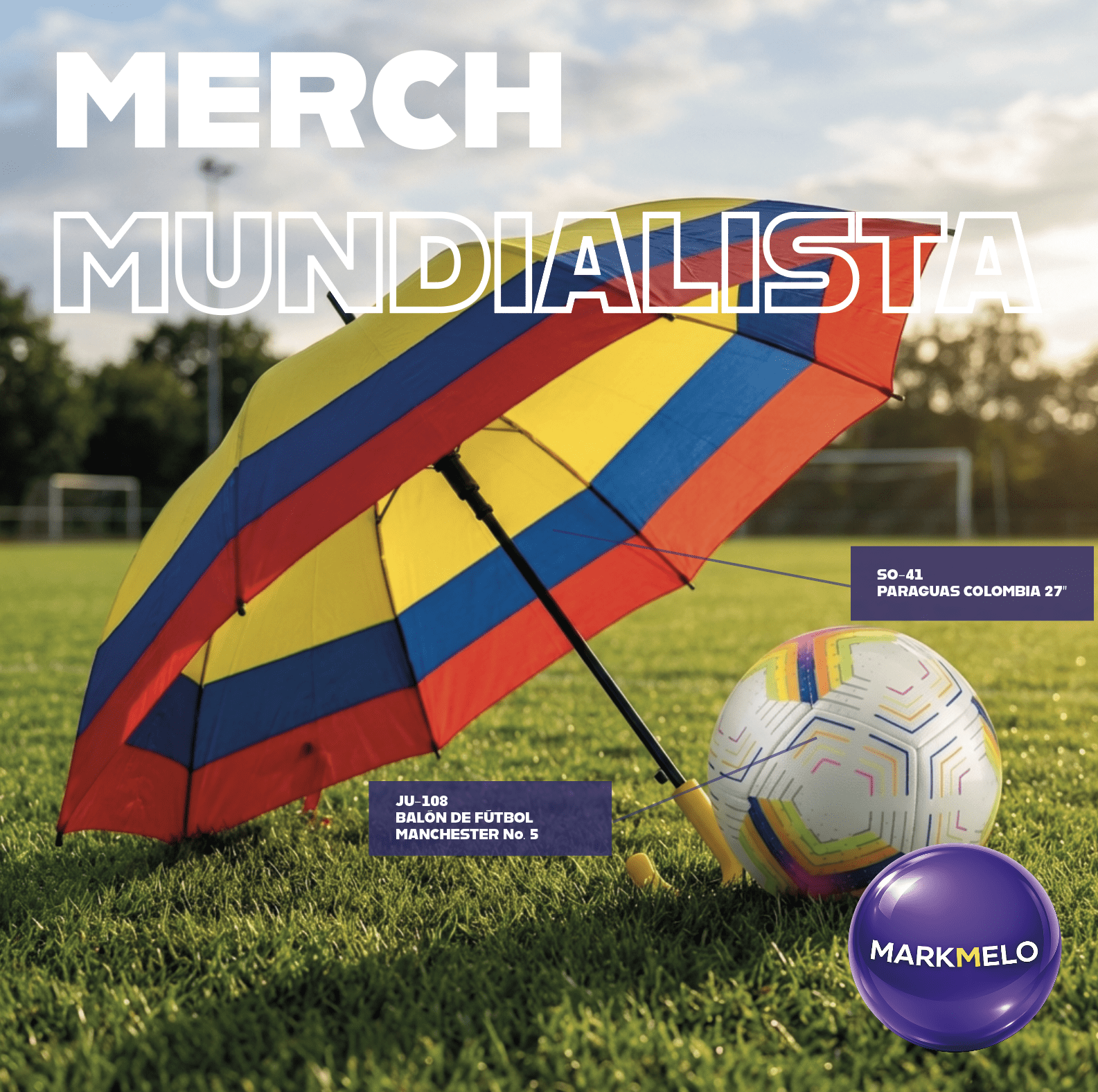 Productos mundialistas personalizados para empresas Colombia