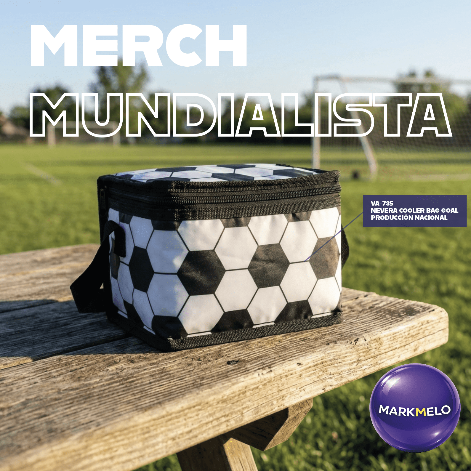 Artículos promocionales Copa Mundial 2026 con logo empresa